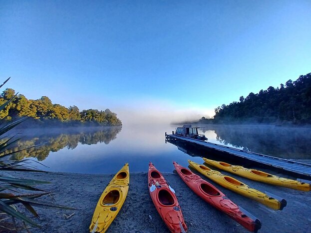 Kayaking in Franz Josef