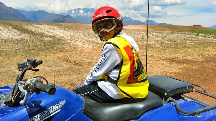 Shared Quad bikes tour in Moray & Maras & Transfer to Cusco