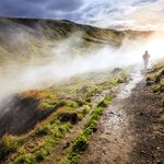 Iceland's Reykjadalur Valley
