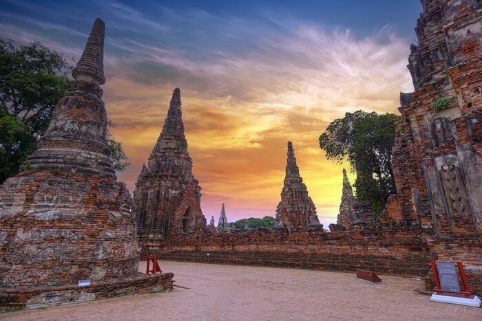 Explore the UNESCO-listed Ayutthaya Historical Park while in Kanchanaburi