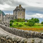 Expect fewer crowds at Eilean Donan Castle in early fall