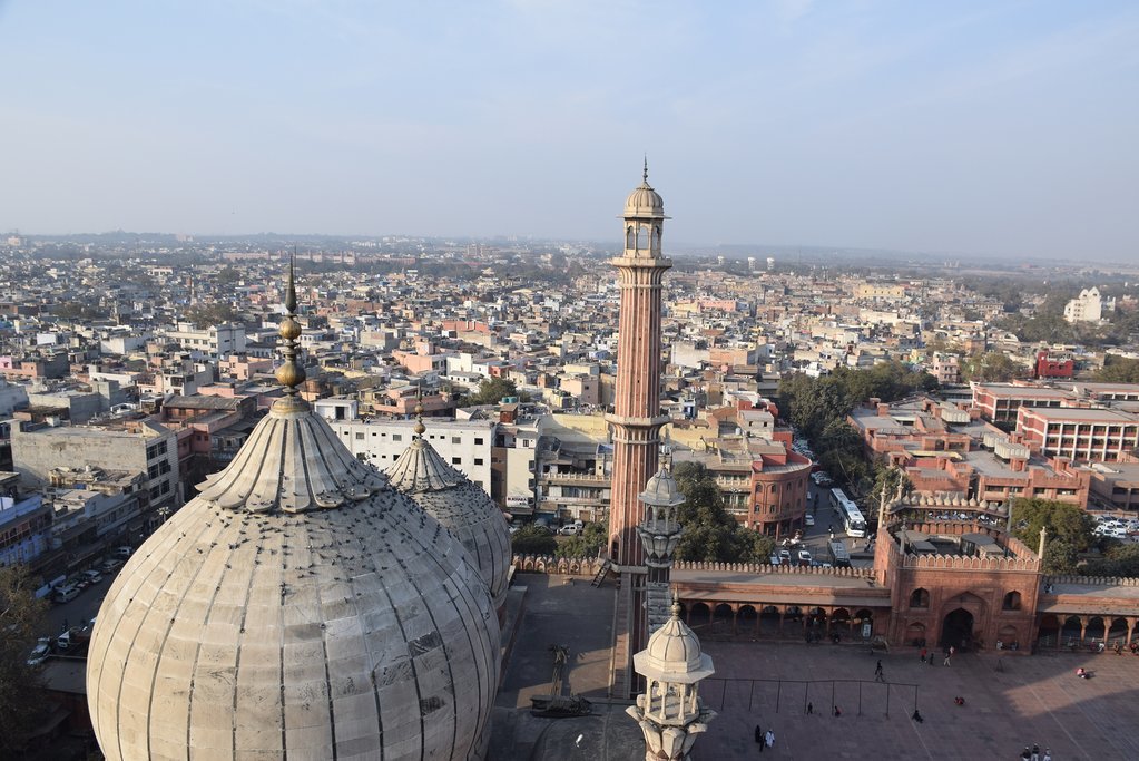 View of Delhi skyline