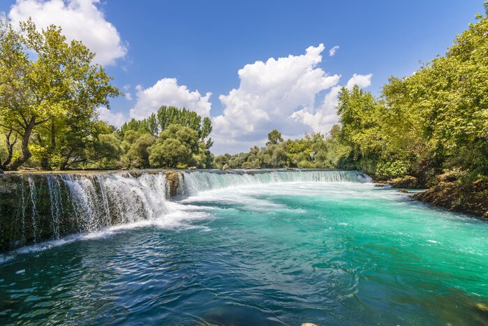 After a full day of touring, relax with a picnic and view of the pretty Manavgat Falls