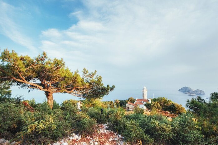 Hike a portion of the Lycian Way to Cape Gelidonya