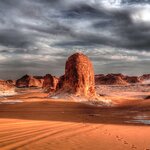 End your adventure in Egypt's White Desert