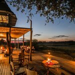 Views across Hwange National Park from your luxury lodge