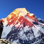 Look out at towering peaks, like Dhaulagiri, on your five-day Dudh Kunda Trek