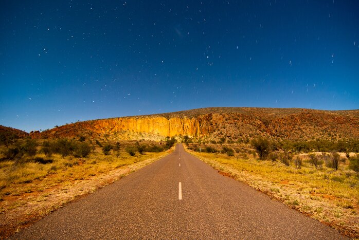 Drive at your own pace through the Australian outback
