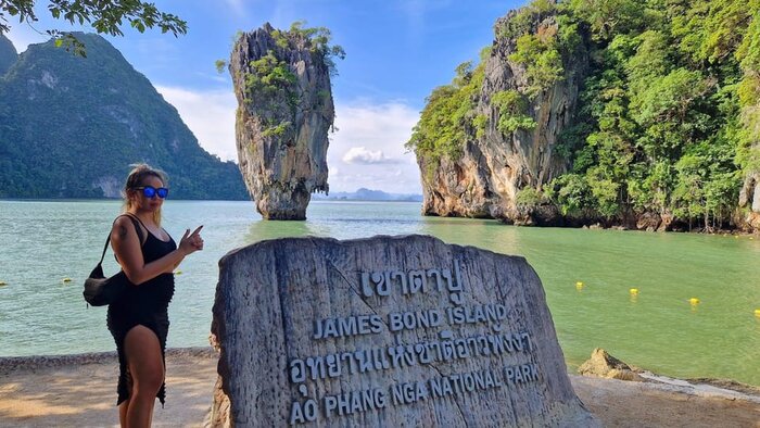 James Bond & Ko Panyee by Longtail Boat
