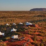 Explore the ancient landscapes of Uluru on a one-week luxury tour in Australia (photo courtesy of Longitude 131°)