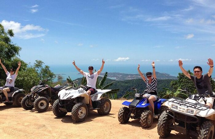 Adventure with Quad Motor or ATV ride in Samui
