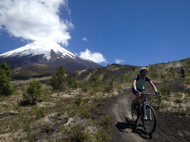 Mountain Bike Osorno Volcano, Paso Desolacion Trail 