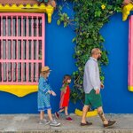 A family stroll in Cartagena