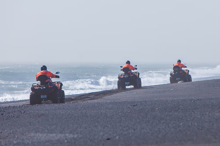 ATV to Black Sand Beach and Plane Wreck
