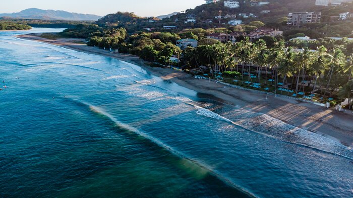 Learn to surf or practice your skills at Playa Tamarindo