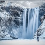 Iceland's Skógafoss waterfall