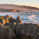 Enjoy free time to make detours to places like the Pancake Rocks in Punakaiki