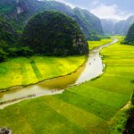 The Red River Valley of Nin Binh, Tam Coc
