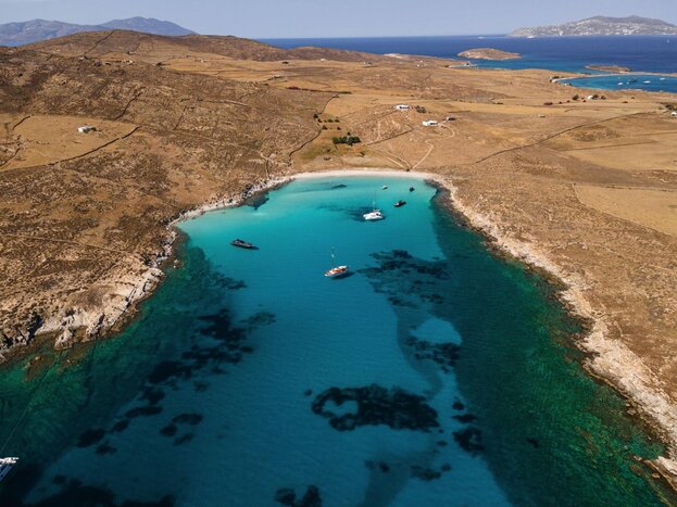 Delos & Rhenia Morning Sailing Yacht Cruise