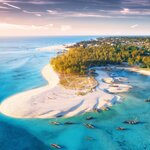 Relax on the white sands of Zanzibar's beautiful beaches