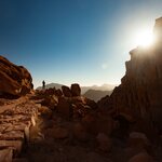 Take a night hike to the summit of Mount Sinai to watch the sunrise