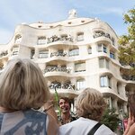 You'll explore the remarkable Casa Milà from both inside and out (photo courtesy of Runner Bean Tours)