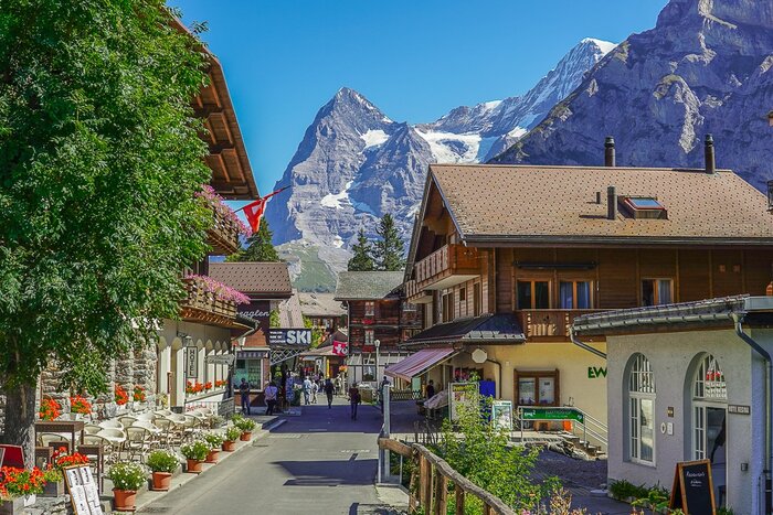Free time in the charming Mürren