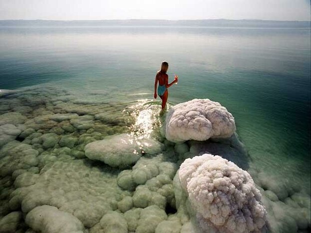 Dead Sea Entrance and Swimming 