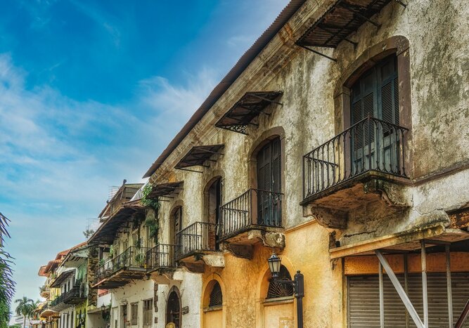 Kick off your week in Panama in the capital's historic Casco Antiguo