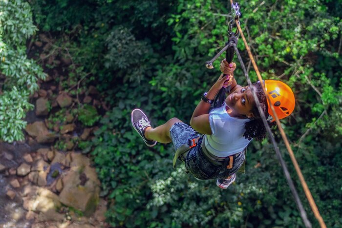 Zipline through Uganda's Mabira Forest