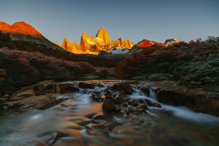 Mount Fitz Roy view in El Calafate