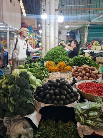 Culinary Heritage Tour: Mercado Jamaica Exploration & Cooking Experience by Garuda