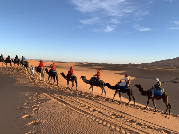 Skoura/ Dades – Tinerir – Todra Gorge – Rissani – Merzouga – Erg Chebbi ( 5/ 4 Hour Drive)