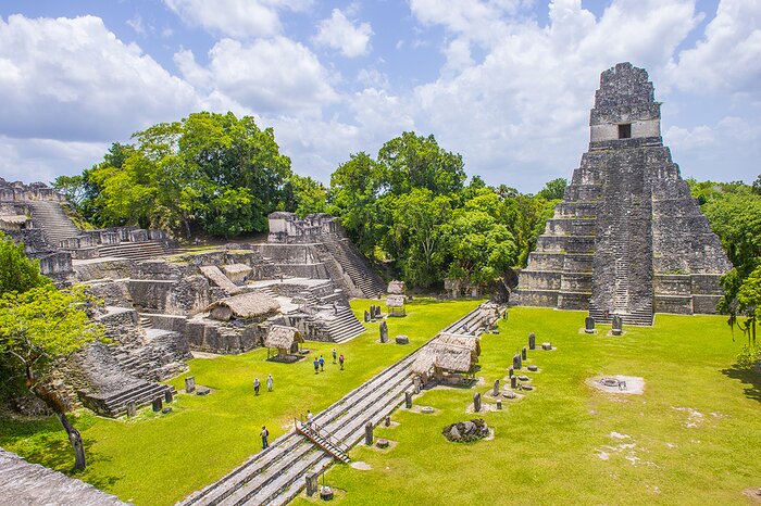 Enjoy a guided tour of the impressive Maya ruins of Tikal National Park