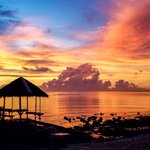 Sunrise over a beach in Cebu (photo courtesy of Mike L.)