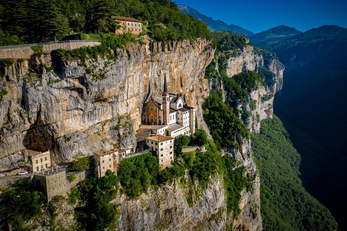 Between Heaven & Earth: Madonna della Corona Sanctuary
