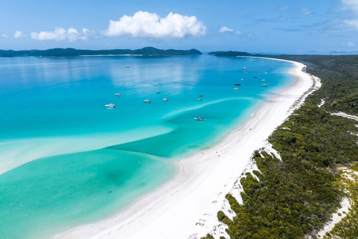 Heart Reef & Whitehaven Beach Helicopter Flight