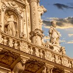 Check out the fine details of the Baroque Basilica of Santa Croce, Lecce