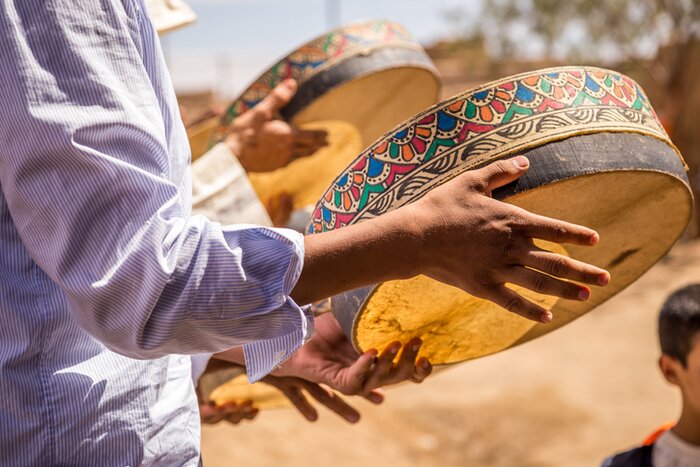 Berber wedding In Merzouga desert