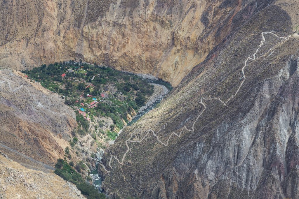 Sangalle Oasis in Colca Canyon