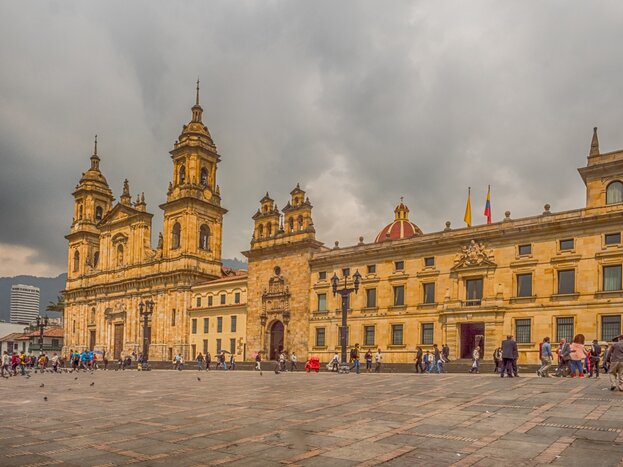 Start your trip in Bogotá, Colombia's largest city and capital