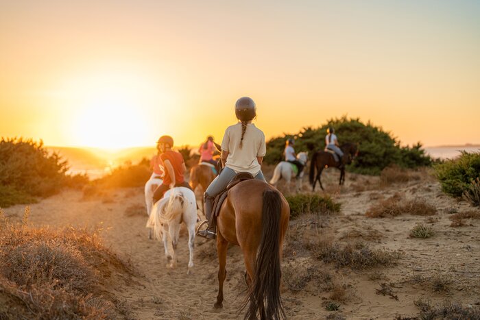 Horseback Riding through Mountains