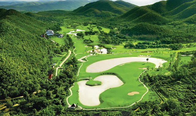 18-Hole Golf Course at Alpine Golf Resort Chiangmai