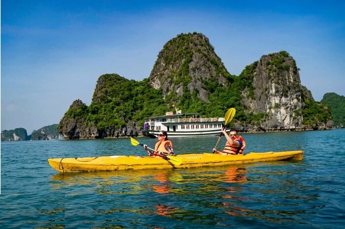 Hanoi - Halong Bay - Lan Ha Bay -  On Boarding Amour Cruise 