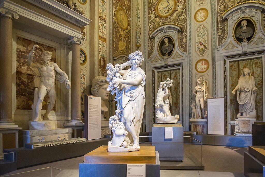 Exhibition of Bernini sculptures