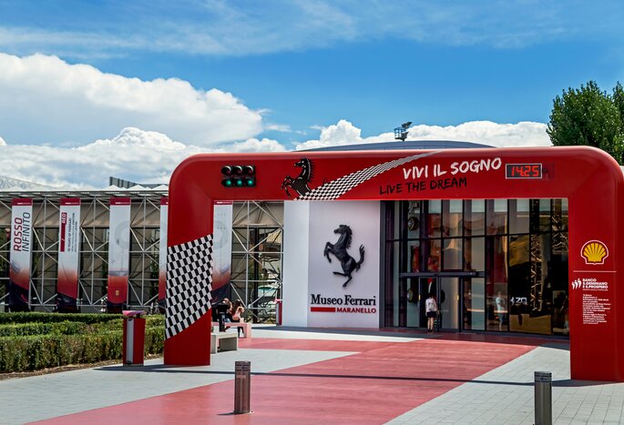 Your last stop is the Museo Ferrari in Maranello for a look at the famed brand's legacy and supercars