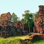 Temples at the My Son Sanctuary in Vietnam