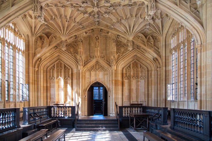 The Divinity School within Oxford's esteemed Bodleian Library
