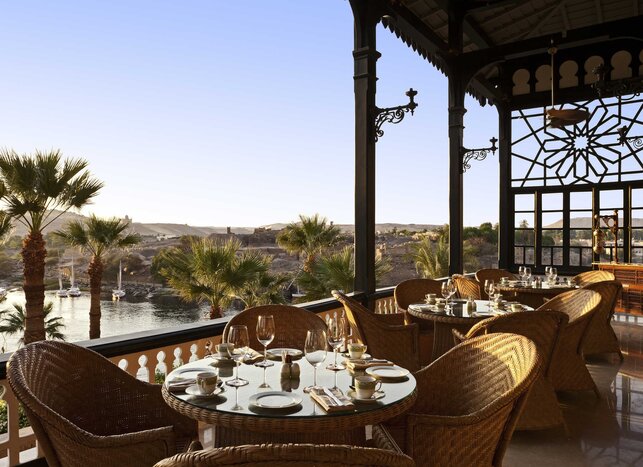 After full days of sightseeing, rest well in your luxurious accommodations (photo courtesy of Sofitel Legend Old Cataract Aswan)