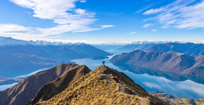 Overlooking Lake Tekapo